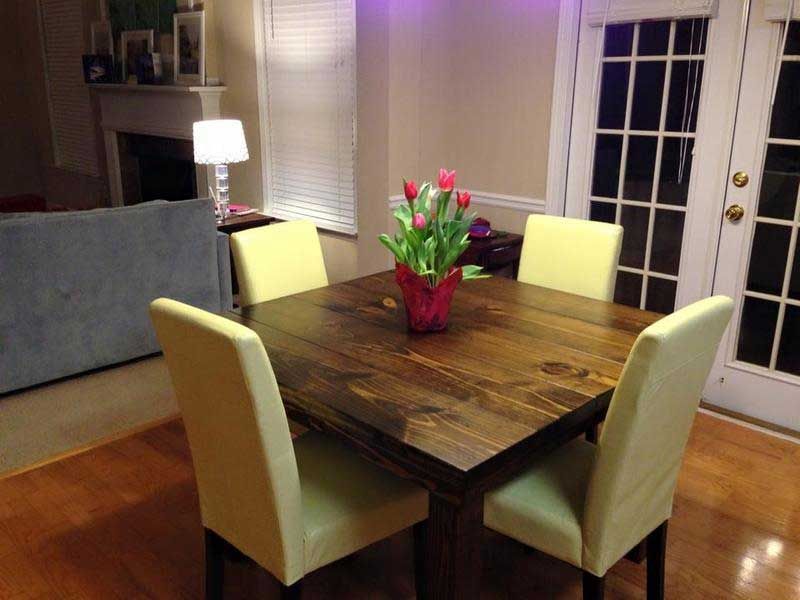 Hosting Square Dining Table Set