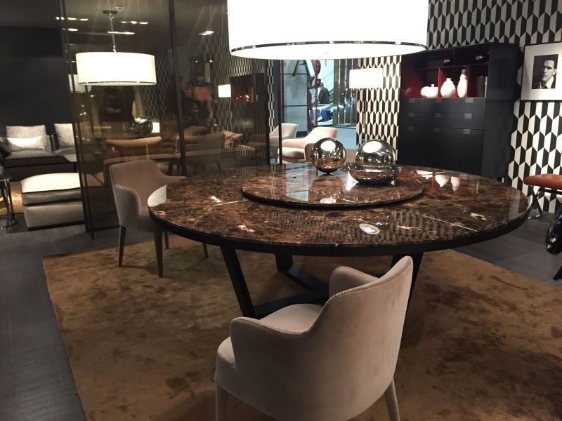 Modern Round Dining Table Set