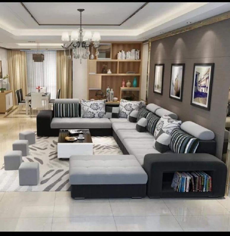 Modern U Shaped Sofa Set