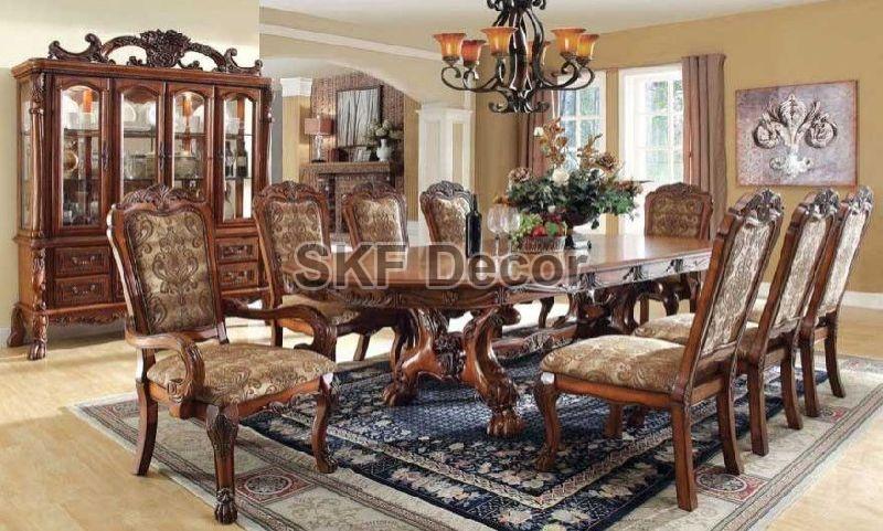 8 Seater Luxury Dining Table Set, for Home, Feature : Stylish, Easy To Place
