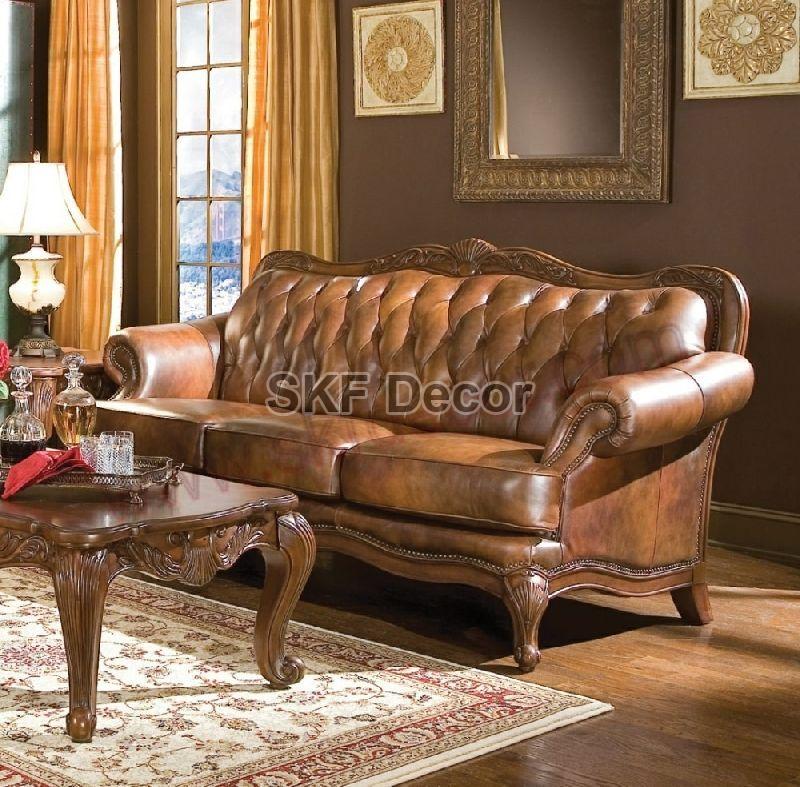 Royal 3 Seater Sofa Set, for Living Room, Feature : High Strength