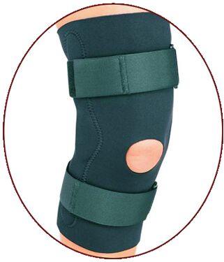 Knee Support Cap with Hinges