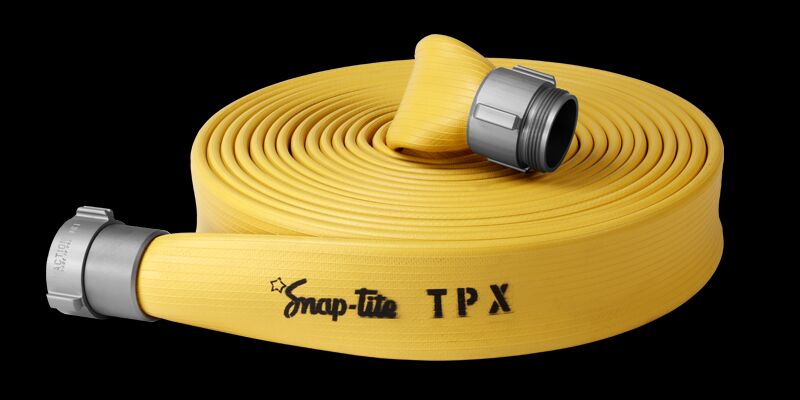 TPX rubber fire hose