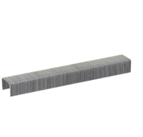 Coated Electro Galvanized Steel N-21 Staple Pins, Color : Grey