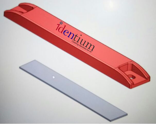 IDentium ABS/PC RFID Metal Magnet Tags