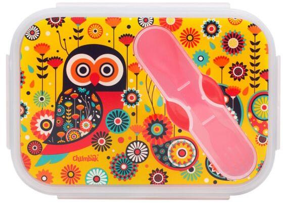 Paisley Owl Lunch Box