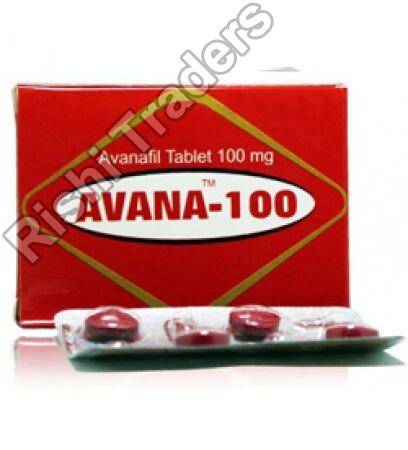 Avana-100 Tablets, Packaging Type : Blister