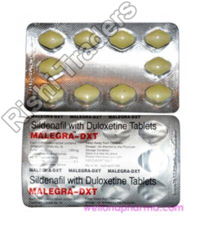 Malegra-DXT Tablets, Packaging Type : Blister