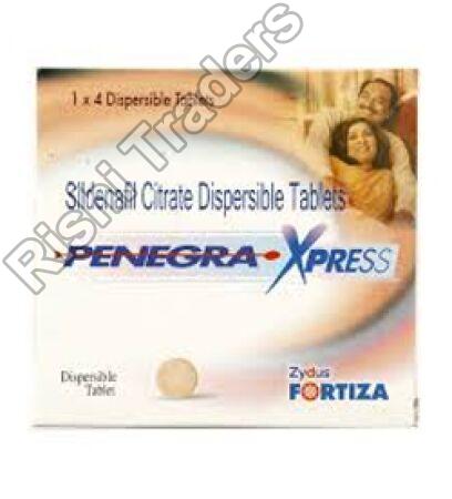 Penegra Express Tablets, Packaging Type : Blister