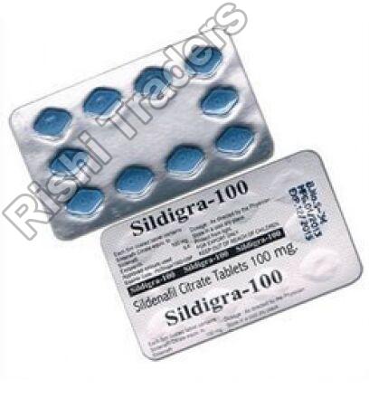 Sildigra-100 Tablets, Packaging Type : Blister