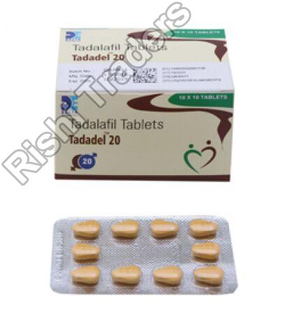 Tadadel Tablets, Packaging Type : Blister