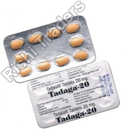 Tadaga Tablets, Packaging Type : Blister