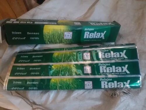 Balaji relax citronella mosquito repellent, Packaging Type : Packet