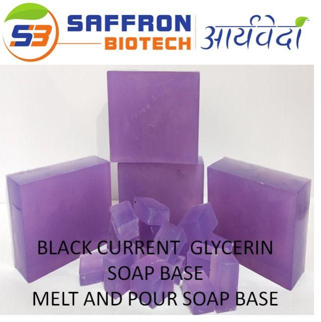 Saffron Biotech Black Currant Soap, Packaging Size : 100gm, 50gm