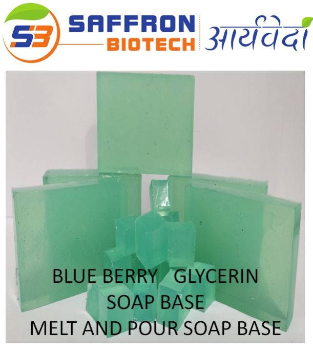Saffron Biotech Blueberry Soap, Packaging Size : 100gm, 50gm