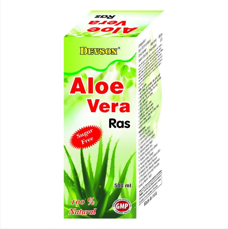 Aloe Vera Ras, Form : Liquid