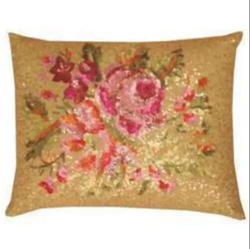Floral Printed Cushion Cover, Size : 90x108