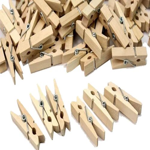 Wooden Cloth Clips, Packaging Type : Box