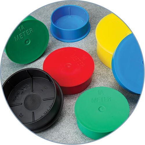 POLY METER VENT CAPS