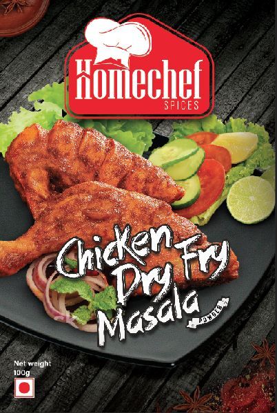Homechef Spices Common Chicken Dry Fry Masala, Certification : FSSAI
