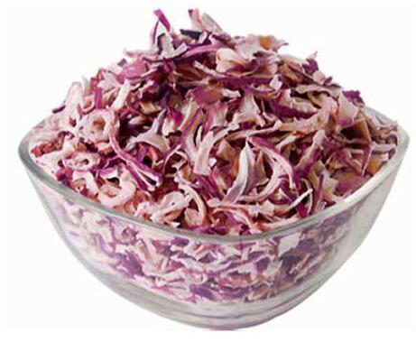 Organic Dehydrated Red Onion Flakes, Shelf Life : 6 Months