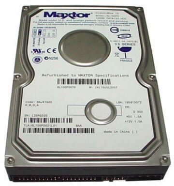 ATA IDE 100GB 7200RPM Maxtor 6L100P0 Hard Drive