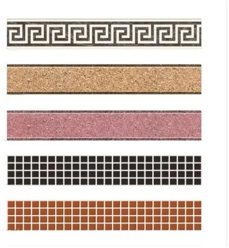 Ceramic Border Tile, Packaging Type : Box