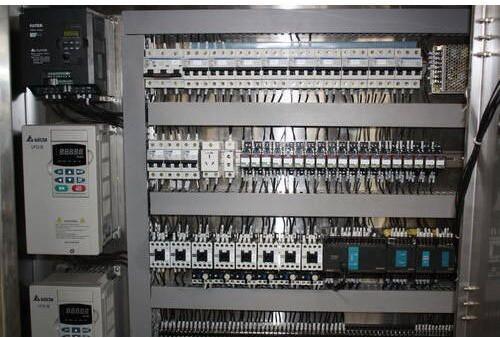 Steel Digital PLC Control Panel, Voltage : 240 V