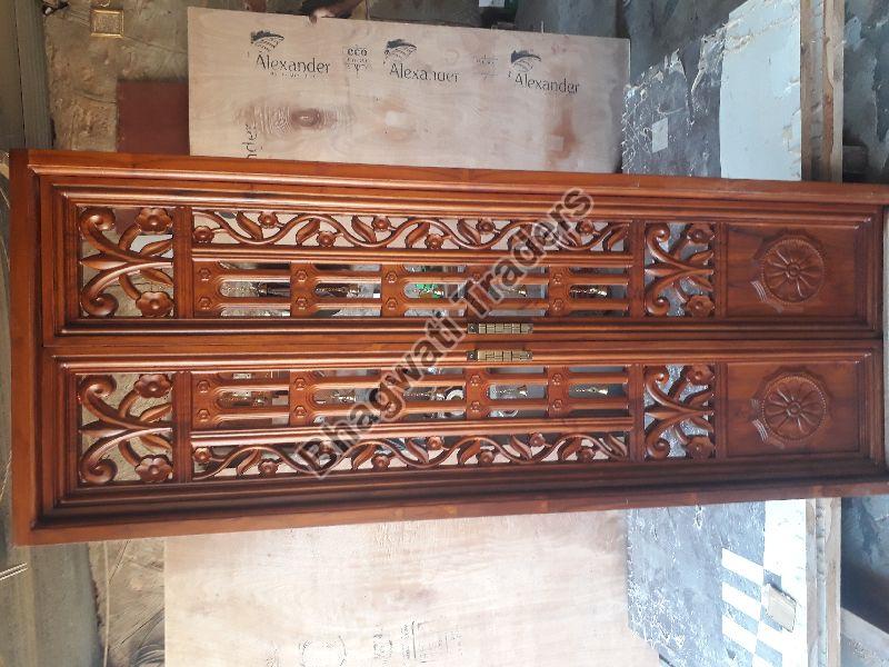 Polished wood temple door, for Cabin, Packaging Type : Wooden Box