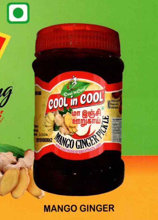 Cool in Cool Mango Ginger Pickle