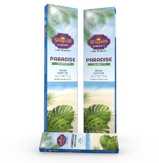 Sunsprite Paradise Incense Sticks, for Aromatic, Pooja, Length : 1-5 Inch