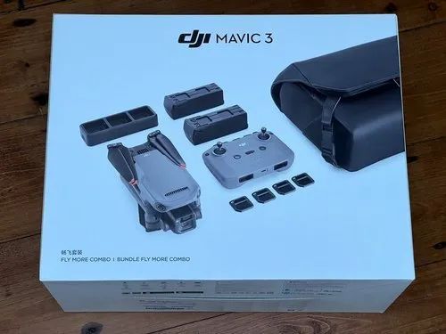 Dji Mavic 3 Combo Drone Camera, for Events Use, Wedding Use, Color : Black, Grey, White