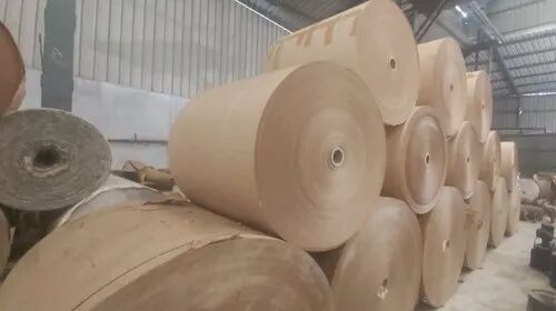 Kraft Paper Roll, for Packaging, Color : Brown
