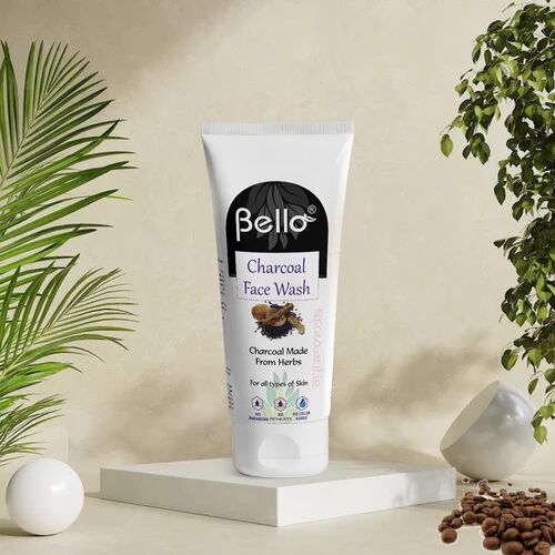 Bello Herbal Charcoal Face Wash, Age Group : Adults