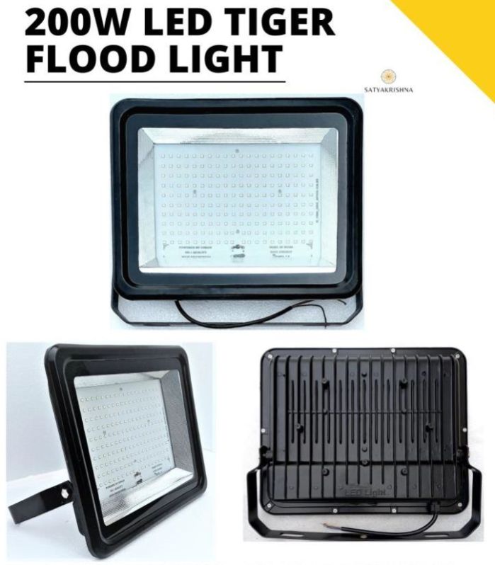 200W LED Tiger Flood Light, for Shop, Market, Malls, Home, Garden