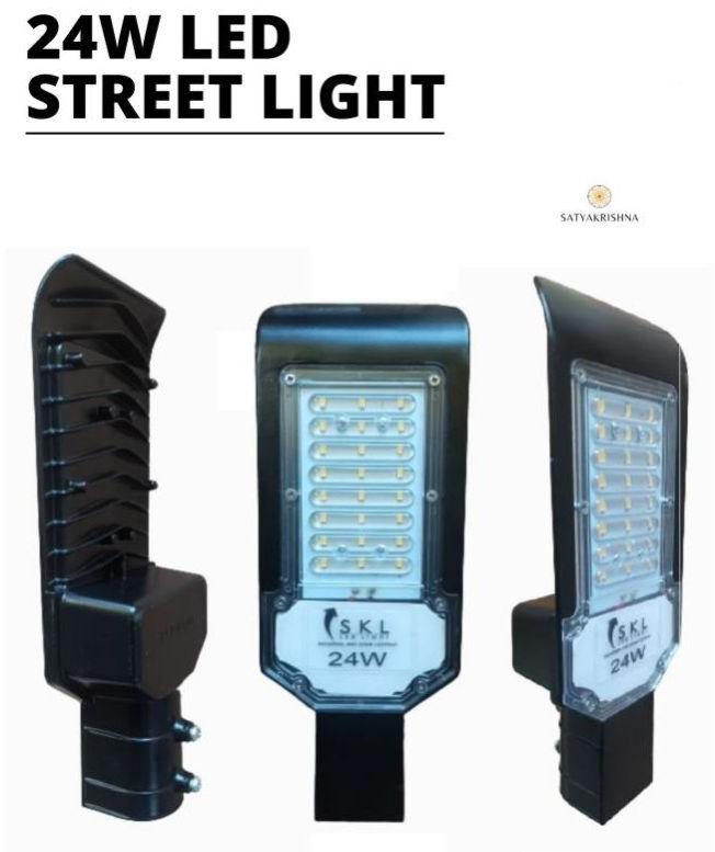 Satyakrishna Aluminium 24W LED Street Light, Model Number : 24WSL