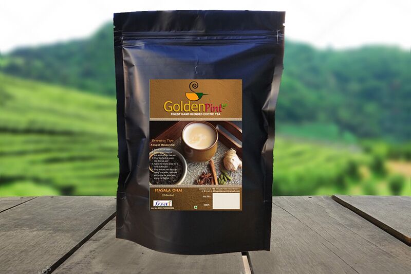 Golden Pint Masala Tea, Packaging Type : Plastic Packet