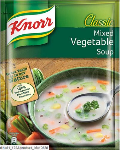 Knorr Vegetable Soup, Packaging Size : 500g