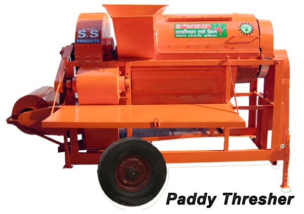 paddy thresher machine