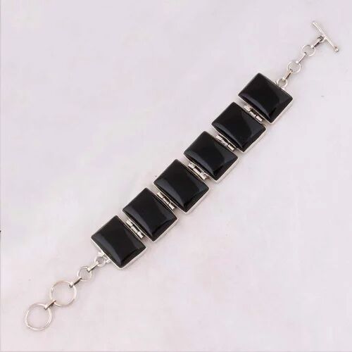 Gemstone Bracelets, Gemstone Type : Black Onyx