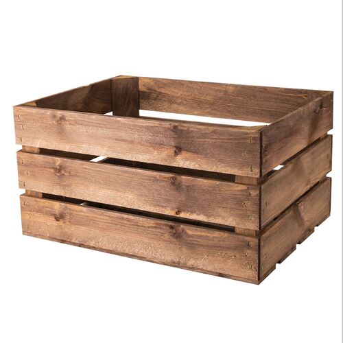 Rectangular Industrial Wooden Packing Crate