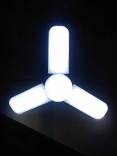 Led Fan Bulb, Shape : Round