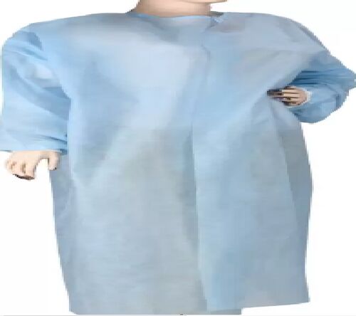 Disposable Nurse Gown, Color : Blue