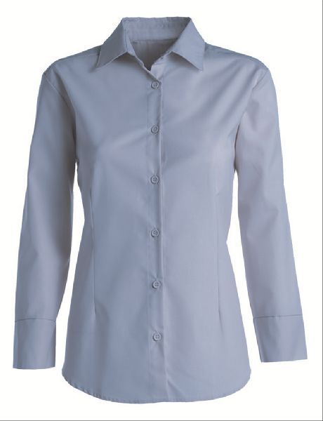 Plain Cotton Ladies Formal Shirts, Size : Multisize