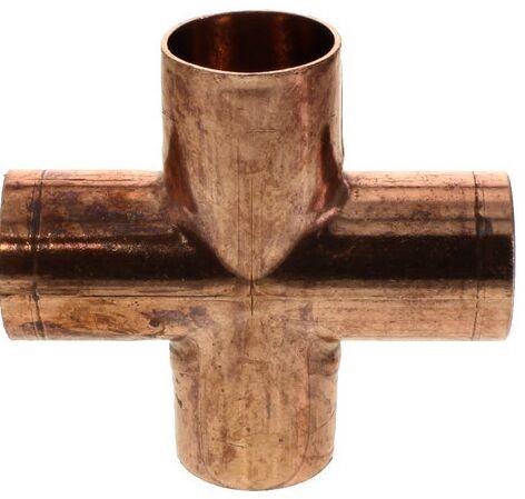 Copper Cross Pipe