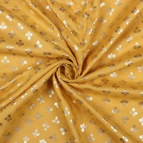 Rayon Foil Print Fabric, for Apparel/Clothing