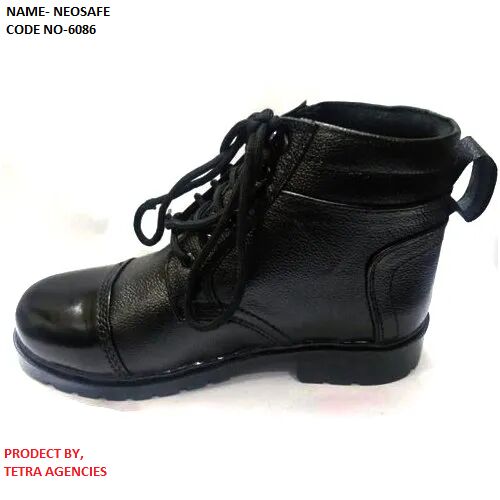 NEOSAFE 6086 Leather Safety Shoes, Certification : ISI Certifoed, ISO 9001:2008