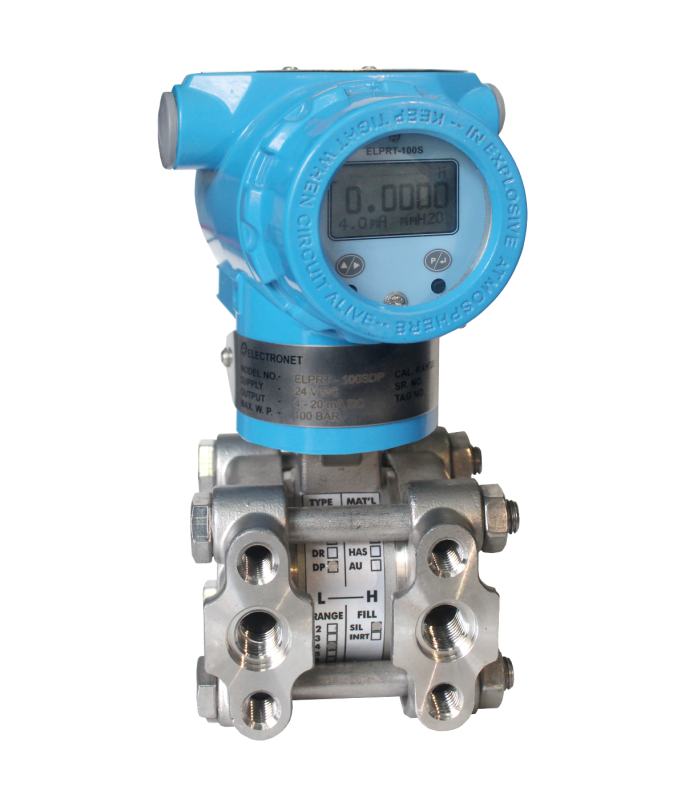 12.5 45 VDC Aluminium Differential Pressure Transmitter, for