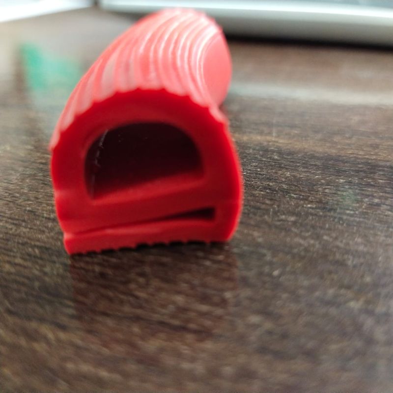 Red E Type Silicone Profile, for Industrial