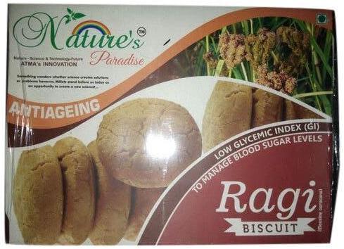 Semi-Soft Organic Ragi Cookies, Packaging Type : Packet